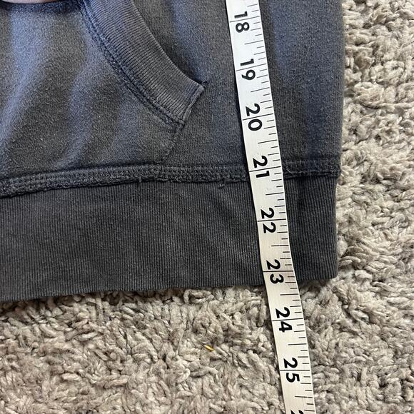 Vintage Y2K Aeropostale Zip Up Hoodie Preppy Casual Sweatshirt Gray Large - Picture 4 of 4